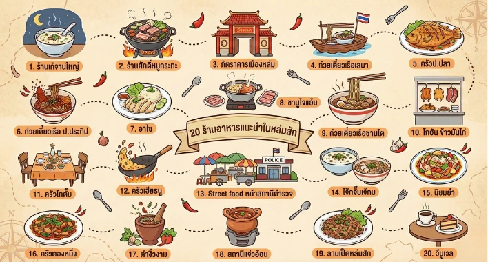หน้าปกบทความ เช็คลิส 20 ร้านอาหารแนะนำในหล่มสัก